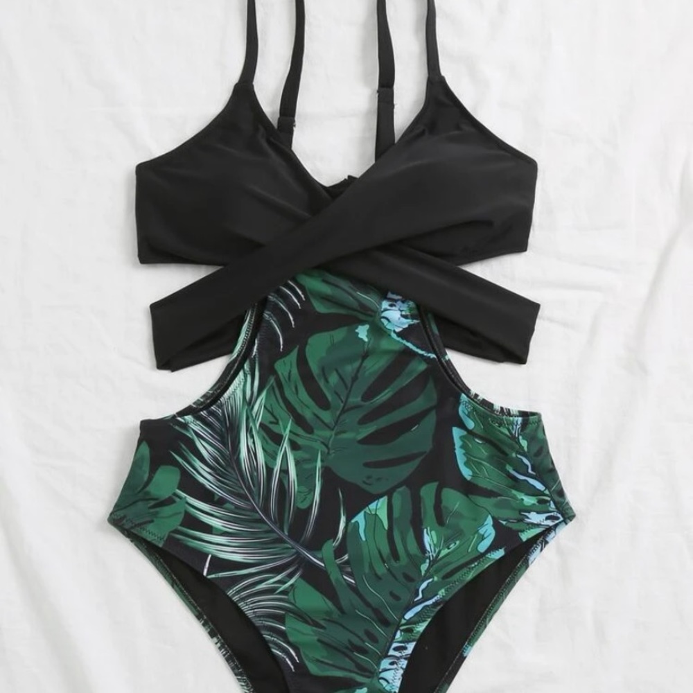 Tropi Black swim suit